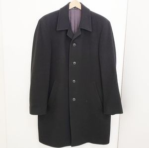 BOSS HUGO BOSS Men Cashmere Wool Peacoat